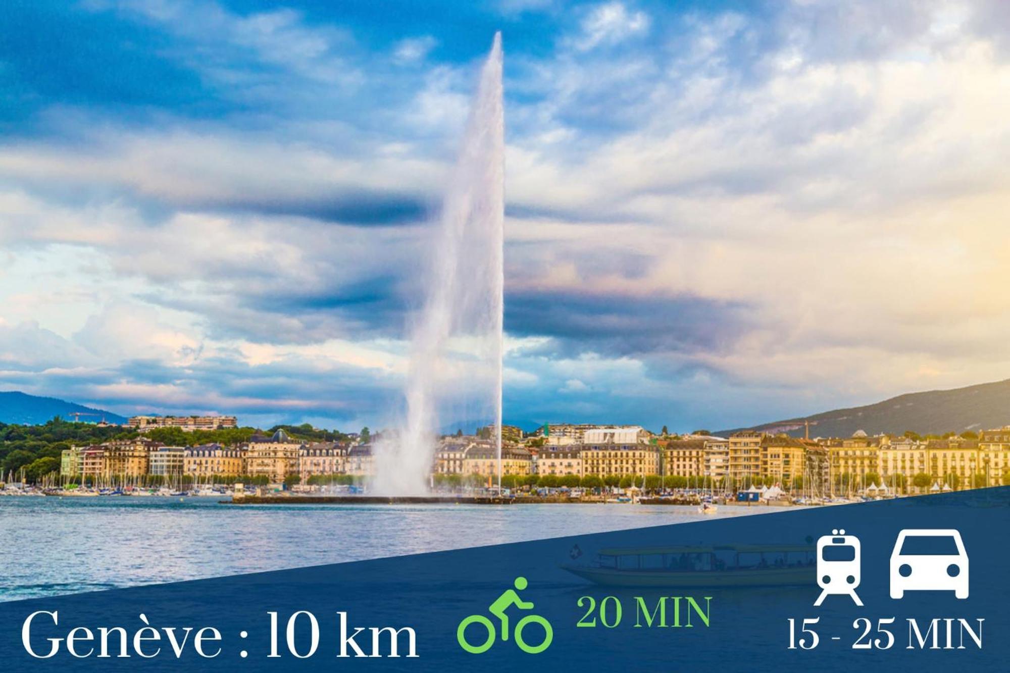 Homey Colibri - New / Free Parking/ Proche Gare Annemasse / Aux Portes De Genevegeneve Exterior foto